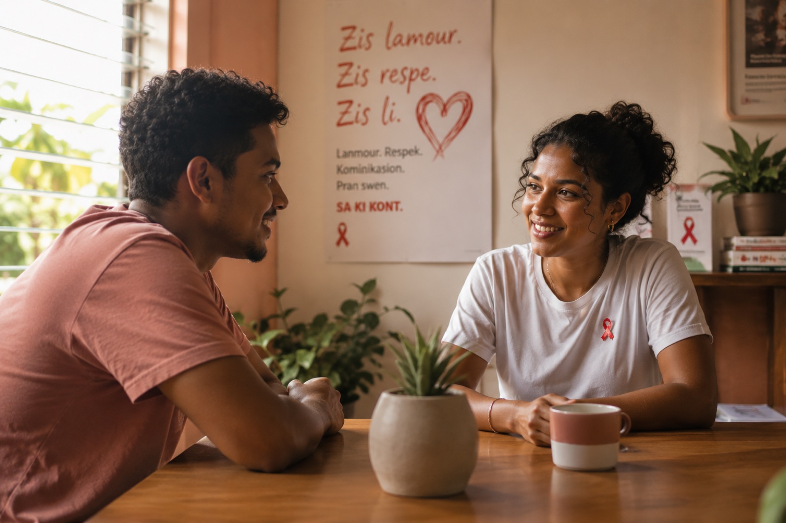 Campagne de sensibilisation « Zis lamour, zis respe » de PILS